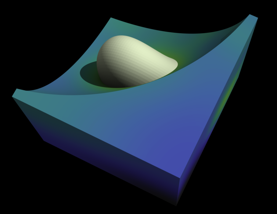 acoustic-elastic wave equation inverse result